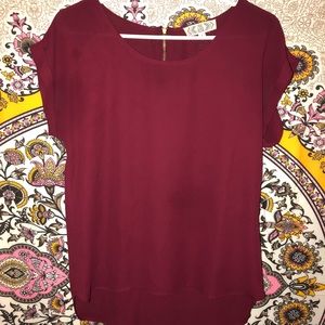 Pink Rose Flowey Tee